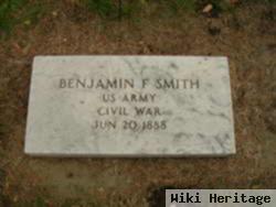 Pvt Benjamin Franklin Smith