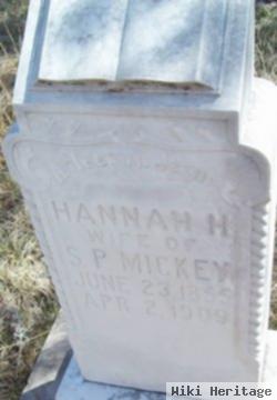 Hannah Miralda Haynes Mickey