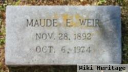 Maude E. Weir