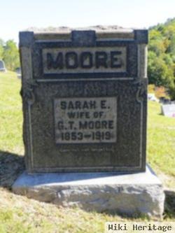 Sarah Evelyn "mam" Moore Moore