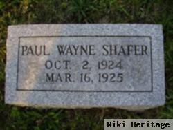 Paul Wayne Shafer