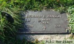 Richard E Hanson