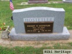 Pvt Dwight W. Hostetler