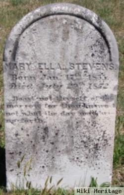 Mary Ella Stevens