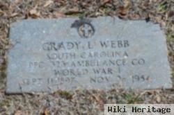 Pfc Grady L Webb