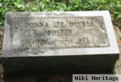 Donna Lee Decker Foster