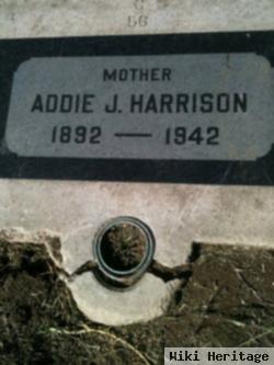Mrs Adeline J "addie" Terry Harrison