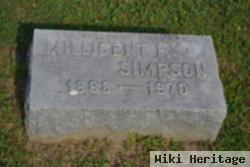 Millicent F. Simpson