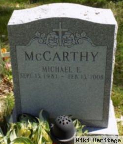 Michael E Mccarthy