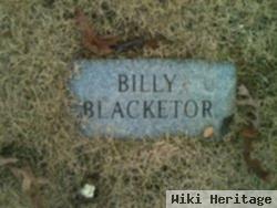 Billy Blacketor