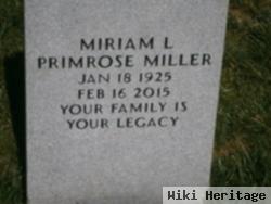 Miriam Lois Primrose Miller