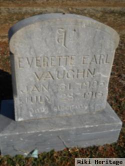 Everette Earl Vaughn