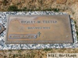 Violet M Teeter