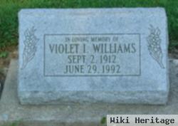 Violet Irene Whyde Williams