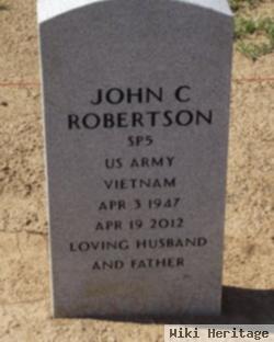 John C Robertson
