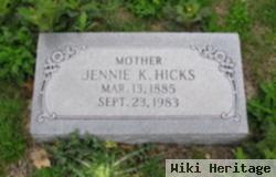 Jennie K. Davidson Hicks