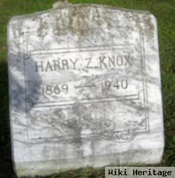 Harry Zadok Knox