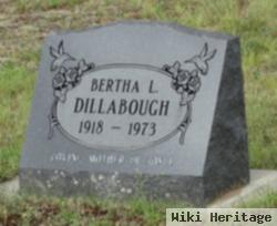 Bertha L Dillabough