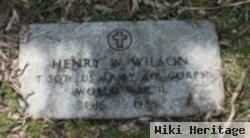 Henry W Wilson