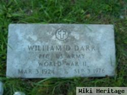 William D Darr