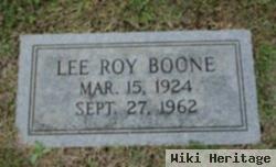 Lee Roy Boone