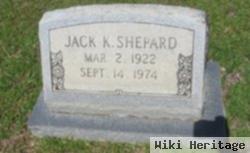 Jack K Shepard