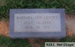 Barbara Ann Moore Gentry