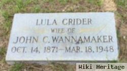 Lula Crider Wannamaker