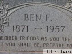 Benjamin F. "ben" Strickland