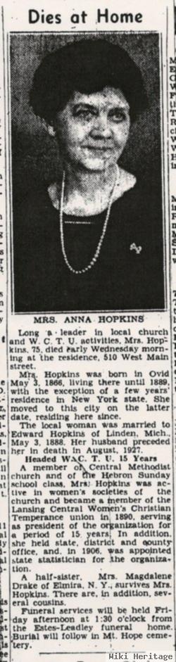 Anna M. Hopkins