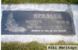 Wilbur Harold "bud" Sprague