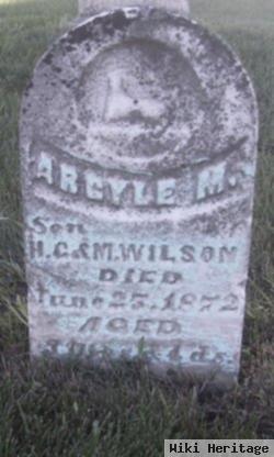 Argyle M Wilson