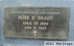 Rose D Brady