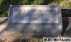 Mary Ann Mashon Cooper