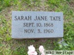 Sarah Jane Tate