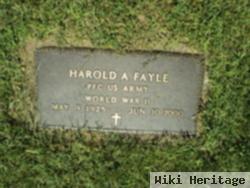 Harold A Fayle