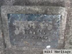 Infant Son Stevens