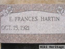 E. Frances Hartin