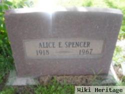 Alice E Spencer