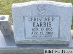 Christine P Harris