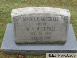 Bennie P. Gordon Mccorkle