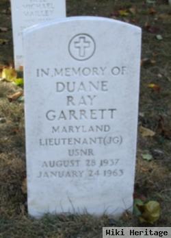 Ltjg Duane Ray Garrett