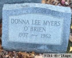 Donna Lee Myers O'brien