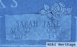 Sarah Jane Lewis Weeks