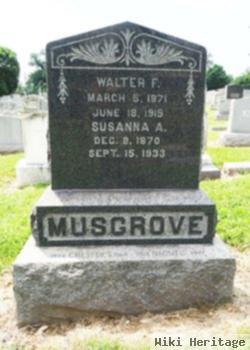 Susanna A Musgrove