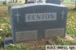 Mina E Fenton