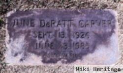 June Deratt Carver