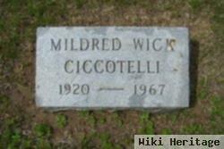 Mildred Wick Ciccotelli