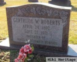 Gertrude Wilma Roberts