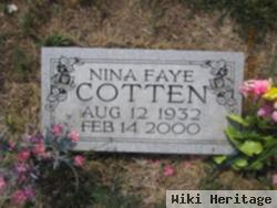 Nina Faye Cotten